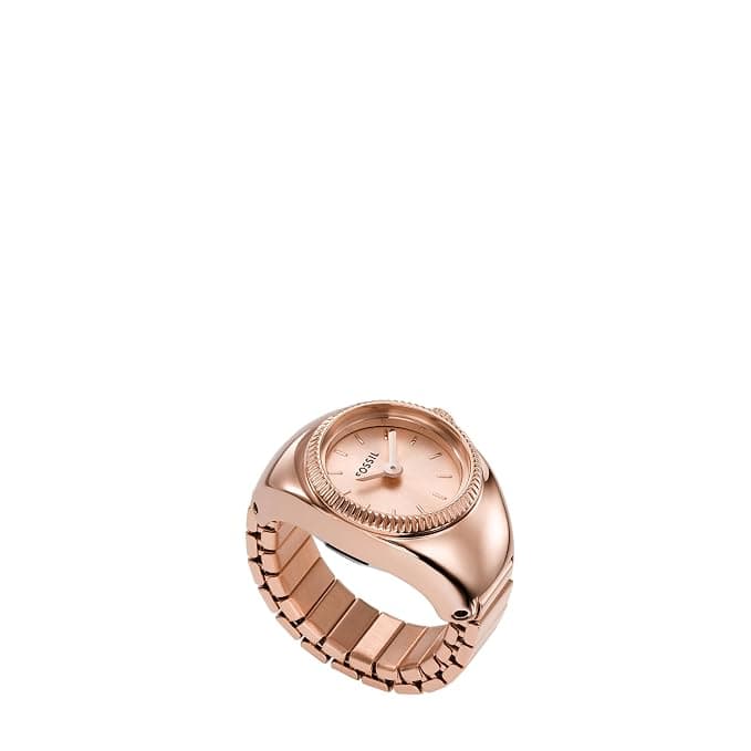 Fossil Ring Watch Rose Gold Watch ES5247
