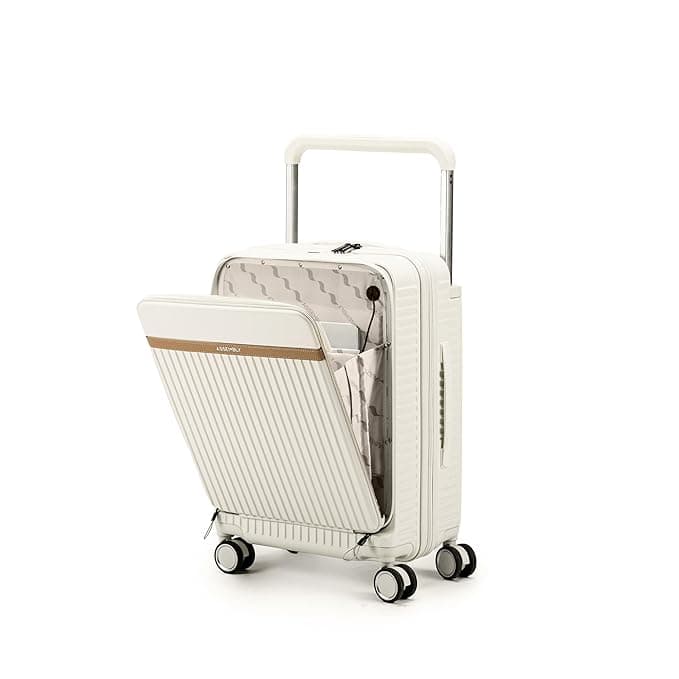 Assembly Rover Pro 20 Inch Cabin Trolley Bag Hard Shell Polycarbonate Suitcase with Laptop Compartment Wide Trolley Design with TSA Lock 8 Spinner