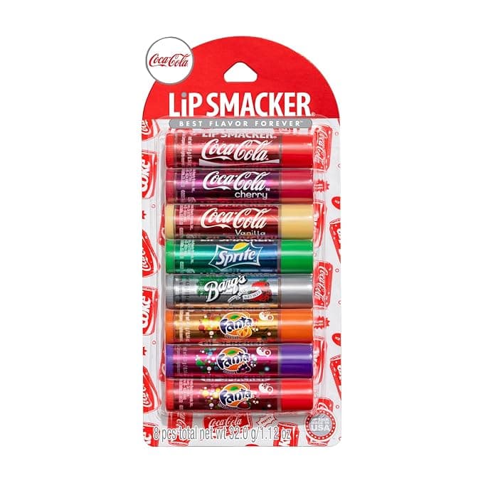 Lip Smacker Coca-Cola Party Pack Lip Glosses (Pack Of 8) - Orange